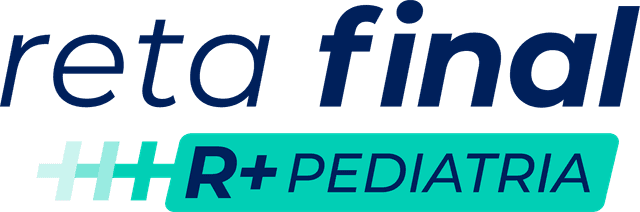 Animação do produto Reta Final R+ de Pediatria